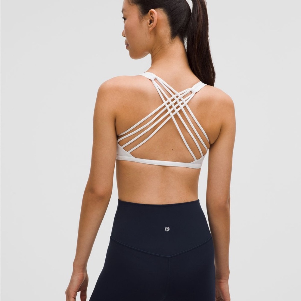Lululemon Free to Be Wild Bra - White - Size 4